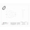 Zoro Select Flat Washer, For Screw Size M8 , Steel Zinc Plated Finish, 40 PK FW300S008000-100P1 - alternate 3