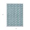 Homeroots 10' X 14' Teal Blue And Ivory Geometric Washable Indoor Outdoor Area Rug 595042 - alternate 7