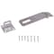 Prosource Safety Hasp, 4-1/2 in L, 4-1/2 in W, Galvanized Steel, Zinc, 3/8 in Dia Shackle 33065MGS-BC3L-PS - alternate 1