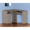 Homeroots 47" Light Gray L Shape Computer Desk With Two Drawers 403822 - alternate 3