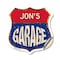 Signmission Jon's Garage, 12 Inch X 12 Inch, Vinyl Decal SHI-D-12-383-JON - alternate 1