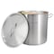 Megachef Professional Kitchen 38.5 Quart Round Stainless Steel Stock Pot with Lid MG-200706 - alternate 1