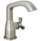Delta Stryke Single Handle Bathroom Faucet, 6.56 in, Lumicoat Stainless 5766-SS-PR-MPU-DST - alternate 1