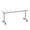 Correll Rectangle Premium Sit To Stand Dry Erase Flip Top Table, 72 in W, 28 in to 38 in H FTS2472DE-80-14-35 - alternate 1