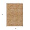 Homeroots 5' X 8' Copper And Beige Abstract Washable Indoor Outdoor Area Rug 599743 - alternate 4