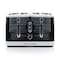 Russell Hobbs Retro Style 4 Slice Toaster in Black TR9450BR - alternate 3