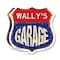 Signmission Wally's Garage, 12 inch X 12 inch, Aluminum Metal Sign, 2PK SHI-A-2PACK-12-383-WALLY - alternate 1