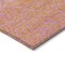 Homeroots 8' X 10' Pink And Copper Abstract Washable Indoor Outdoor Area Rug 599829 - alternate 4