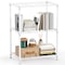 Factory 2U Wire Shelving Unit, 12inD x 18inW x 26inH, 3 Shelves, Light Duty 133 lbs Per Shelf, White 803963 - alternate 1