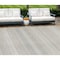 Homeroots 9' X 12' Ivory Striped Washable Indoor Outdoor Area Rug 576962 - alternate 1