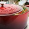 Crock-Pot Crock Pot Artisan 7 Quart Oval Enameled Cast Iron Dutch Oven in Scarlet Red 69147.02 - alternate 5