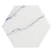 Andova Tiles Porlan 8-in. x 9-in. Hexagon Marble Look Matte Porcelain Wall & Floor Tile (9.9 Square Feet Per Box) ANDPOR1259 - alternate 2