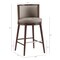 Manhattan Comfort Evalyn Barstool in Taupe - Set of 3 3-BS024-TP - alternate 4