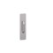 Hager 43J 4inx16in Round Corner Plate with 10in Center to Center 3J Round Pull Satin SS Finish 093881 - alternate 1