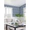 Chesapeake Helm Damask Navy Floral Medallion Wallpaper 4071-71018 - alternate 4