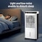 Edendirect 1800 CFM Indoor Portable Evaporative Cooler for 600 square feet, 3 Speed Air Cooler ZR-LBW-6500RC-1 - alternate 5