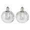 Homeroots Set of Two Clear And Silver Crystal Geometric Pepper Shakers 376099 - alternate 1