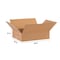 Zoro Select 16 in x 12 in x 4 in Shipping Box, Kraft, Corrugate, Single Wall, 32 ECT 11R387 - alternate 2