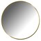 Craft And Main Round Mirror, Framed, 32x32in, Aluminum AM3232-BG - alternate 3