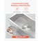 Vevor 1500W Commercial Food Warmer, Stainless Steel Bain Marie with Four 1/3 Size Pans SKT1/1*1 - alternate 4