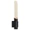 Cwi Lighting Petra Integrated LED 22in Sand Black Indoor-Outdoor Wall Light with Handcrafted Glass 1723W22-1-101-A - alternate 1