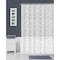 Zenna Home 72 in. H X 70 in. W White Just Leaves Shower Curtain PEVA CPRJLWWL - alternate 2