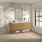 James Martin Vanities Breckenridge 60 in. Single Vanity, Light Natural Oak, w/ 3 CM Victorian Silver Quartz Top 330-V60S-LNO-3VSL - alternate 2
