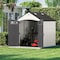 Suncast Ridgeland Storage Shed, 327 cu-ft Capacity, 7 ft 4 in W, 7 ft 1-1/4 in D, 8 ft 2 in H, Resin BMS7704 - alternate 4