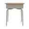 Flash Furniture Billie Student Desk with Open Front Metal Book Box - Maple/Silver FD-DESK-GY-MPL-GG - alternate 7