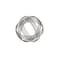 Homeroots 7" Gray Metal Hand Painted Decorative Orb Tabletop Sculpture 483224 - alternate 4