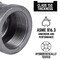 B & K STZ Industries 1-1/2 in. FIP each X 1-1/2 in. D FIP Black Malleable Iron Coupling 310UCO-112 - alternate 5