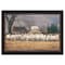 Homeroots Wool Gathering 1 Black Framed Print Wall Art 415329 - alternate 1