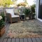 Homeroots 5' X 8' Sage Gray And Pink Abstract Washable Indoor Outdoor Area Rug 606123 - alternate 5