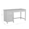 Martha Stewart 22.75 in. D X 54 in. W X Engineered Wood, Steel, Gray Frame/Brushed Nickel Hardware ZG-ZP-09-GY-MS - alternate 6