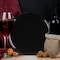 Smarty Had A Party 10 Black Flat Round Disposable Plastic Dinner Plates 120 Plates, 120PK 830-B-CASE - alternate 4