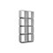 Homeroots 71" White Wood Eight Tier Cube Bookcase 333364 - alternate 1