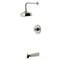 Kingston Brass Single-Handle Pressure Balanced Tub and Shower Faucet, Polished Nickel KB6336AX - alternate 1