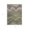 Homeroots 9' X 12' Green And Taupe Abstract Washable Indoor Outdoor Area Rug 618170 - alternate 6