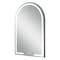 Homeroots 36" Clear Lighted Arch Unframed Bathroom Vanity Mirror 564828 - alternate 1