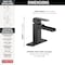 Delta Ara Single Handle Channel Bathroom Faucet 568LF-BLMPU - alternate 3