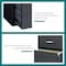 Space Solutions 14.25 in W 3 Drawer Vertical File Cabinet W/ Pencil Drawer, Charcoal 20205 - alternate 5