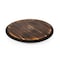 Picnic Time Family Of Brands New Orleans Saints - Lazy Susan Serving Tray, (Fire Acacia Wood) 827-18-513-203-2 - alternate 1