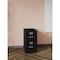 Hirsh 15" W 2 Drawer Vertical File Cabinet, Black, Letter 14416 - alternate 5