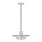 Z-Lite Ludo Brushed Nickel 1 Light Pendant 829P12-BN-LED - alternate 4