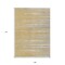 Homeroots 9' X 12' Gold Gray And Ivory Striped Washable Indoor Outdoor Area Rug 597245 - alternate 5