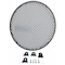 Deejay Led 15-in Diameter Steel Monster Mesh Grill for 15-in Woofers with hardware TBH15GR - alternate 2