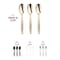 Smarty Had A Party Gold Disposable Plastic Serving Spoons (60 Serving Spoons), 60PK 2642-G-CASE - alternate 5