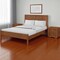 Homeroots Three Piece Walnut Solid Wood Bedroom Set 523673 - alternate 4