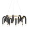 Mitzi Whit 20 Light Chandelier 6 In. Aged Brass/Black H382820-AGB/BK - alternate 1
