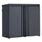 Edsal Wall Cabinet, 26 in H, 28 in W, 14 in D, 2 Shelves RTA281426-BLK - alternate 1